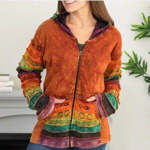 Sunshine Daydream Hooded Jacket | Fair Trade
